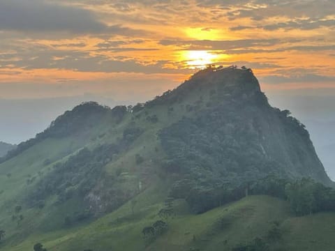 Nearby landmark, Day, Natural landscape, Mountain view, Sunrise