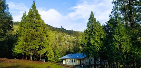 Property building, Spring, Day, Natural landscape, Mountain view