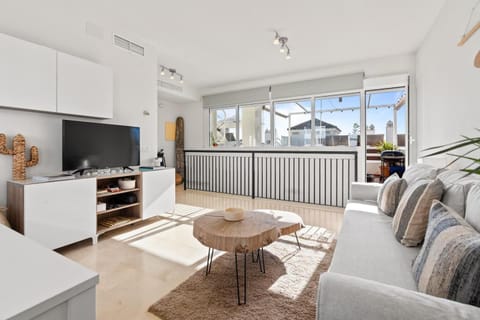 Luxury Penthouse Rooftop Sea & Golf Views House in Costa del Sol