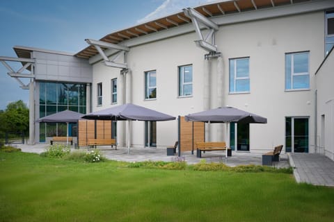 Property building, Garden view