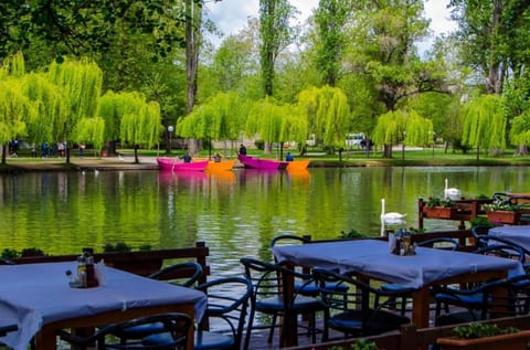 Nearby landmark, Restaurant/places to eat, Spring, Natural landscape, Garden, Garden view, Lake view, River view
