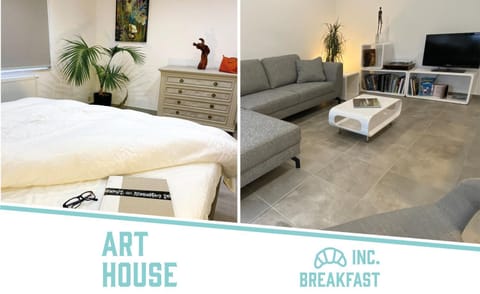 Living room, Bedroom