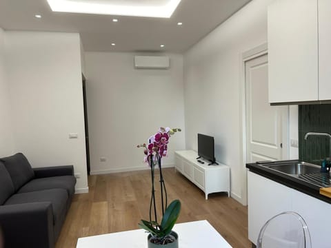 Communal lounge/ TV room, Kitchen or kitchenette, Living room, Seating area, Dining area, air conditioner