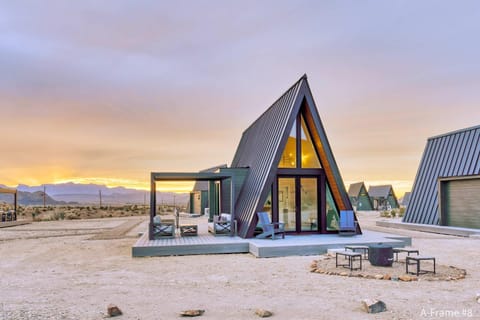 Stardust Big Bend Luxury A-Frame#8 with a fab view House in Big Bend National Park