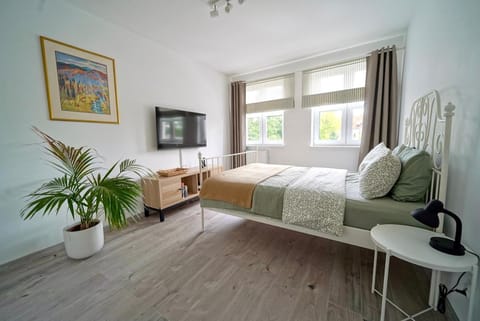 Bed, TV and multimedia, Bedroom