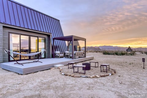 Stardust Big Bend Luxury A-Frame#7 with a fab view House in Big Bend National Park