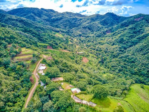 Natural landscape, Bird's eye view, Mountain view