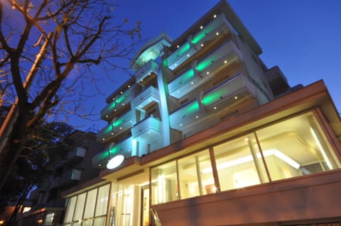Facade/entrance, Night