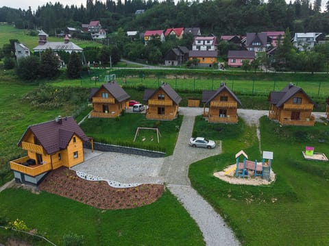 Bird's eye view, Summer, Children play ground, Garden, On site, Garden view