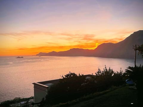 Natural landscape, Sea view, Sunset