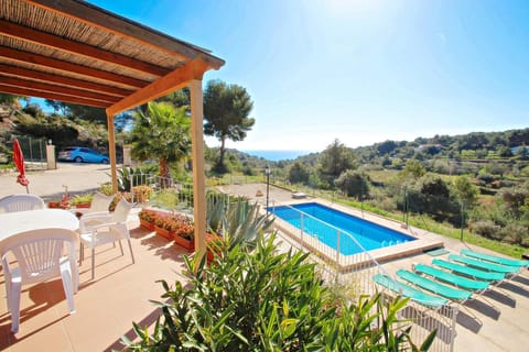 Dos Soles - sea view holiday home with private pool in Costa Blanca Villa in Marina Alta