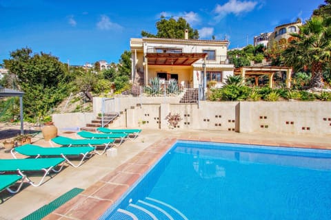 Dos Soles - sea view holiday home with private pool in Costa Blanca Villa in Marina Alta