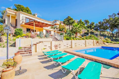 Dos Soles - sea view holiday home with private pool in Costa Blanca Villa in Marina Alta