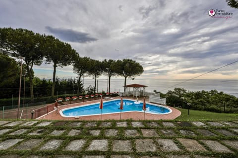 Natural landscape, Pool view, Sea view, Swimming pool