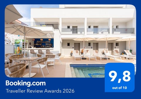 Day, Lounge or bar, Logo/Certificate/Sign, Pool view, Swimming pool, Certificate/Award, sunbed