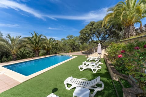 Property building, Living room, Swimming pool