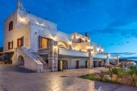 Property building, Night, Natural landscape