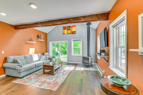 Charming Ballston Spa Home with Sauna and Private Pool House in Ballston Spa