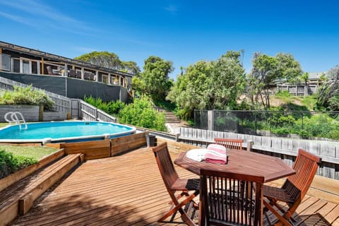 Property building, Patio, Natural landscape, Seating area, Pool view, Swimming pool, sunbed