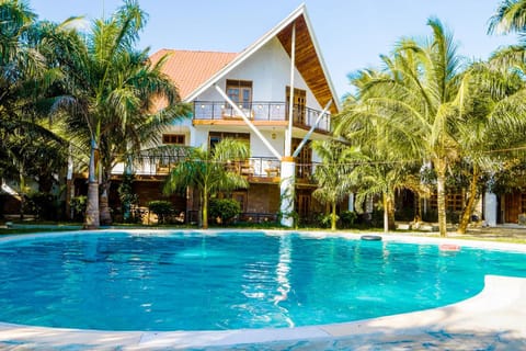 Property building, Pool view, Swimming pool