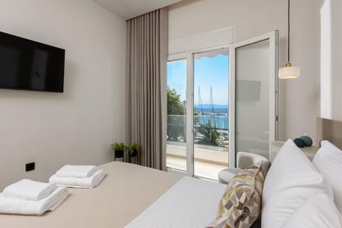 Bedroom, Sea view