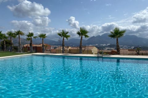 Natural landscape, Mountain view, Pool view, Swimming pool