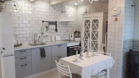 Kitchen or kitchenette, Dining area, oven, stove