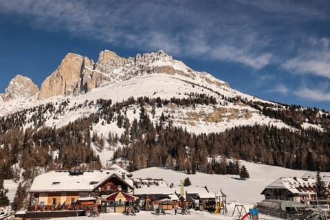 Property building, Natural landscape, Winter, Mountain view