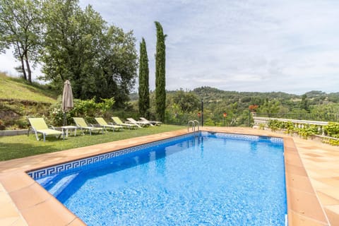 Property building, Living room, Swimming pool
