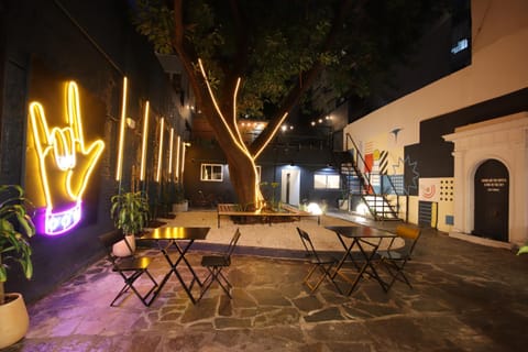 Patio, Night