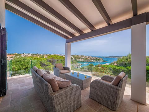 Day, View (from property/room), Balcony/Terrace, Seating area, Sea view