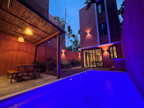 Patio, Garden view, Swimming pool
