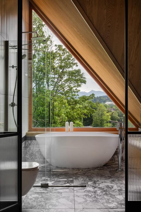 Natural landscape, Bathroom, Bath