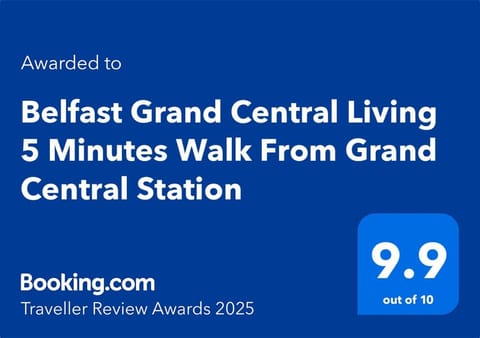 Belfast Grand Central Living 5 Minutes Walk From Grand Central Station House in Belfast