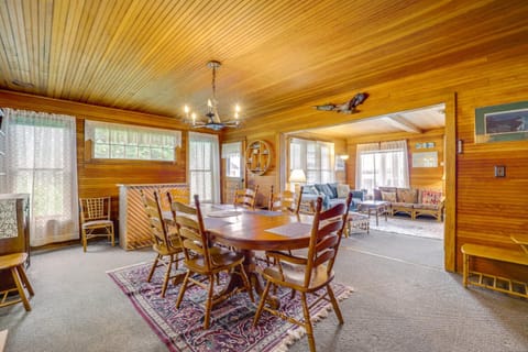 Waterfront Alanson Cottage with Dock and Lake Access! House in Oden