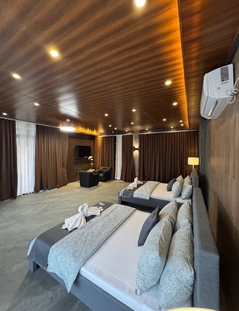 Bed, TV and multimedia, Living room, Bedroom