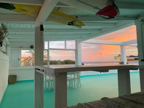 Property building, Living room, Swimming pool