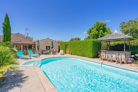 Property building, Living room, Swimming pool
