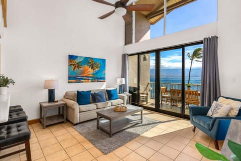 Oceanfront Penthouse at Maalaea in South Maui House in Maalaea