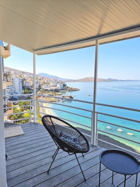 View (from property/room), Balcony/Terrace, Sea view