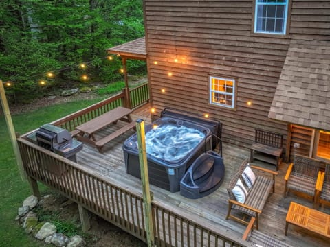 Patio, BBQ facilities, Hot Tub