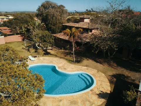 Bird's eye view, Lobby or reception, Swimming pool