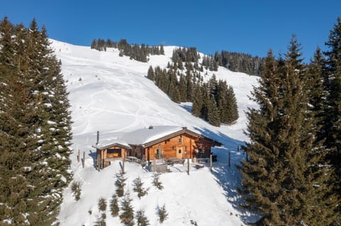 Property building, Winter, Mountain view