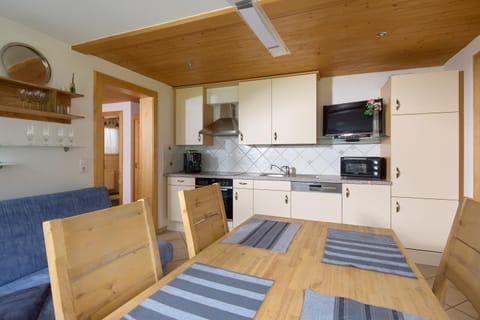 Kitchen or kitchenette, Living room, Dining area, oven