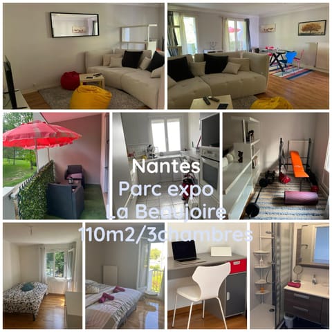 Appartement Nantes Parc des expositions La Beaujoire Apartment in Nantes
