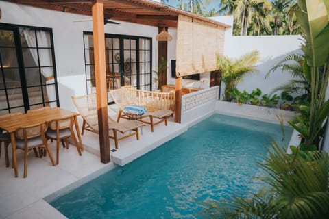 Natural landscape, Pool view, Swimming pool, sunbed