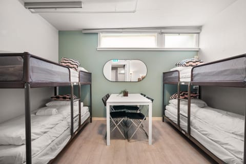 Photo of the whole room, bunk bed