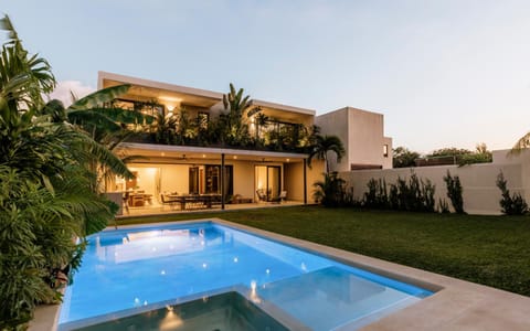 Property building, Patio, Day, Garden, Garden view, Pool view, Swimming pool