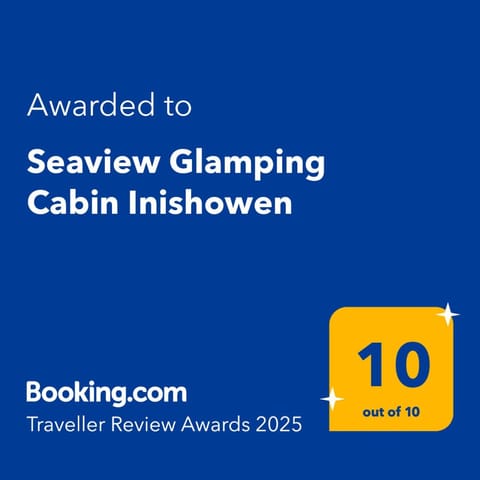 Seaview Glamping Cabin Inishowen Cabin in County Donegal