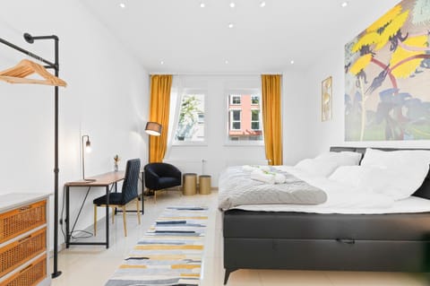 Bed, Bedroom, wardrobe